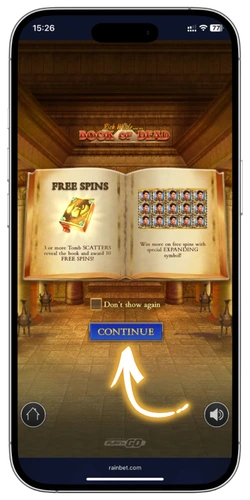 Book of Dead Casino ja maksuton Book of Dead Demo pelitilan valinta